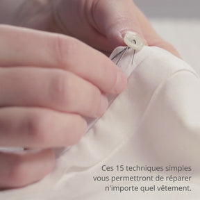 Duo cours de couture virtuels: Réparations à la main et à la machine