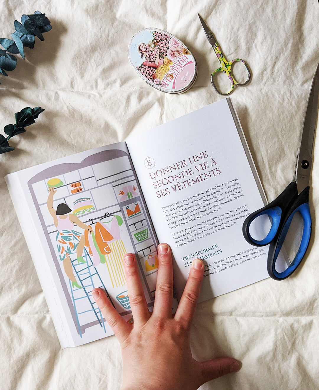 Duo cours de couture virtuels: Réparations à la main et à la machine