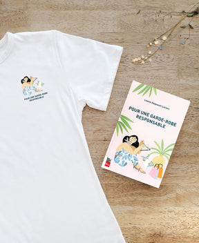 T-shirt écologique coton bio imprimé fait au Québec